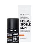 Veoli Botanica Hello, Spotless Skin Crema Protettiva Leggera ad Ampio Spettro contro l'Invecchiamento Cutaneo da Fotoesposizione, SPF50+