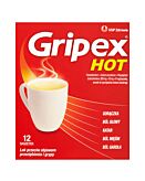 Gripex Hot, Saszetki, 12 Sztuk