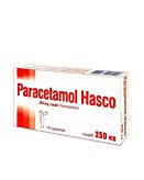 Paracetamol Hasco czopki doodbytnicze 250 mg 10 czop.