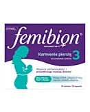 Femibion 3 Karmienie Piersią, Tabletki powlekane + Kapsułki miękkie
