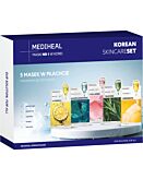 Mediheal set: Maschere in tessuto Essential, 5 pezzi