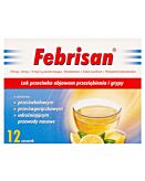 Febrisan (750 mg + 60 mg + 10 mg)/5 g 12 sasz.