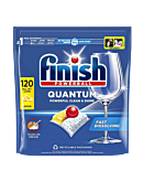 Finish Quantum Compresse per Lavastoviglie Limone 120 pz.