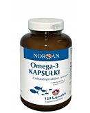 Norsan Omega-3 Kapsułki, 120 szt.