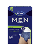 Tena Men Active Fit Pants Plus, Pannoloni per Uomo, Taglia Small/Medium 30 pz
