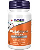 Now Foods Glutathione 500 mg, 30 szt