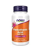 Now Foods Pantothenic Acid 500 mg Kapsułki, 100 sztuk