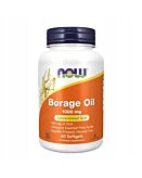Now Foods Borage Oil 1000mg, Olej z Ogórecznika, kapsułki 60 szt.