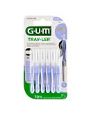Gum Trav-ler Spazzolini Interdentali 0,6 mm color lavanda 6 pezzi.