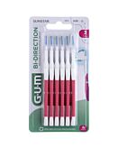 Gum Bi-Direction Szczoteczki międzyzębowe, 1,2 mm stożek, Różowe