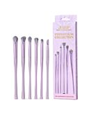 JESSUP Luxury Purple Eye Brush Set zestaw pędzli do makijażu oczu T516 6szt.