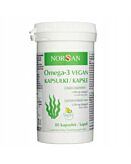 Norsan Omega-3 Vegan, Kapsułki, 80 szt.