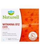 Naturell Witamina B12 Forte 100 mcg, Tabletki do rozgryzania i żucia