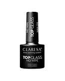 Claresa Top Glass No Wipe transparentny top hybrydowy, 5g