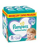 Pampers Active Baby Pieluchy (5) Junior, 150 szt.