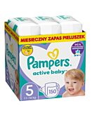 Pampers Active Baby Pieluchy (5) Junior, 150 szt.