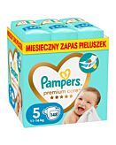 Pampers Premium Care Pieluchy (5), 148 szt.