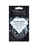Bielenda Crystal Glow Black Onyx Maschera Peel-Off Purificante e Detossinante per il Viso 8 g