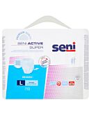 Seni Active Super, Elastyczne majtki chłonne, 100-135cm, Large
