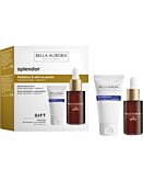 Bella Aurora set: Siero Splendor Vitamina C e Acido Ialuronico 30ml + Scrub-gel 30ml