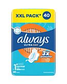 Always Ultra Ultra Norm+ Quatro Podpaski, 4x10 szt.