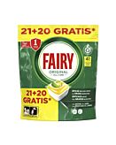 Fairy Pastiglie per lavastoviglie Tutto-in-uno Limone, 41 pezzi.