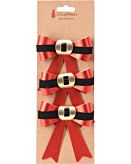 Koopman Set di fiocchi - cintura di Babbo Natale 3 pezzi.