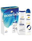 Dove set Nourish: Docciaschiuma + Antitraspirante