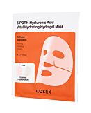 Cosrx PDRN Hyaluronic Acid Vital Hydrating Hydrogel Mask, Set di Maschere Idrogel Idratanti, 3 pezzi