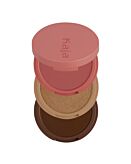 Kaja Play Bento Róż, rozświetlacz i bronzer do twarzy, 02 Cloud Latte