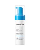 Atopalm Facial Foam Wash, Schiuma Delicata per il Viso per Pelle Sensibile e Secca