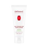 Cell Fusion C Daily Trouble Care Foam Cleanser, Schiuma detergente per pelle problematica
