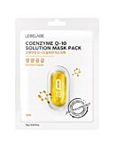Lebelage Coenzyme Q-10 Solutio, Maseczka w płachcie do twarzy
