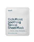 Dear Klairs Rich Moist Soothing Tencel Sheet Mask Łagodząca maska w płachcie