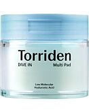 Torriden Dive-In Low Molecular Nawilżające płatki do twarzy