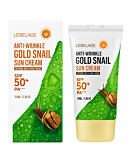 Lebelage Anti-Wrinkle Gold Snail, Przeciwzmarszczkowy krem ​​przeciwsłoneczny SPF50+ Pa+++