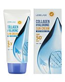 Lebelage Collagen Hyaluronic, Krem do twarzy SPF 50+ z kwasem hialuronowym