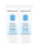 Cell Fusion C Aquatica Cooling Sunscreen, Krem z filtrem chłodząco-nawilżający SPF50+/PA++++, 2x35ml