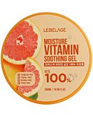 Lebelage Moisture Vitamin Purity 100%, Żel do twarzy i ciała 