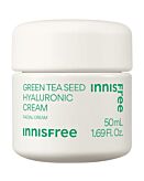 Innisfree Green Tea Seed Hyaluronic Acid, Krem nawilżający z kwasem hialuronowym i zieloną herbatą
