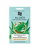 AA Aloes 100%  Multinawilżająca maska, Intensywna regeneracja