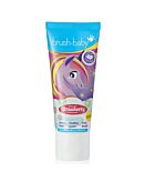 Brush-Baby Unicorn pasta do zębów dla dzieci 3+ Strawberry, 50ml