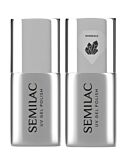 Semilac Zestaw: Top No Wipe Real Color 7ml + Baza Mineral Strong Base 7ml