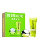 DKNY Be Delicious Set: eau de parfum + lozione per il corpo