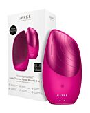 Geske Sonic Thermo Facial Brush 6in1 Spazzola facciale termica sonica Magenta