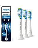 Philips Sonicare Testine C3 Plaque Defence HX9043/87 bianche 2+1 gratis