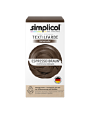 Simplicol Colorante per tessuti intenso, Marrone Espresso