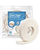 Sipo Nastro in Schiuma di Sicurezza per Bordi Acuti dei Mobili Forma L Ecru