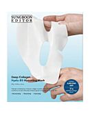 Sungboon Editor Deep Collagen Hyalu-B5 Hydrating Mask, Nawilzająca maska hydrożelowa do twarzy, 37 g