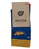 Life Calzini Hipster Motivo Bassotti, taglia 43-46